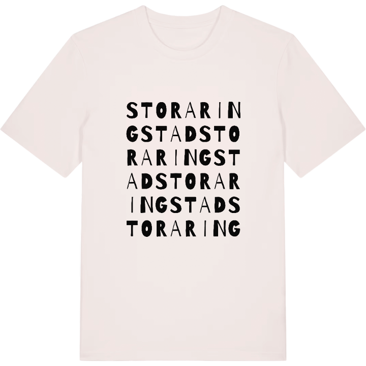 Stora Ringstad ordlek t-shirt – t-shirt från PinShirt