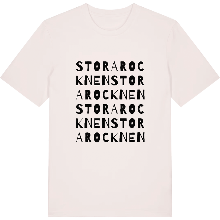 Stora Rocknen ordlek t-shirt – t-shirt från PinShirt