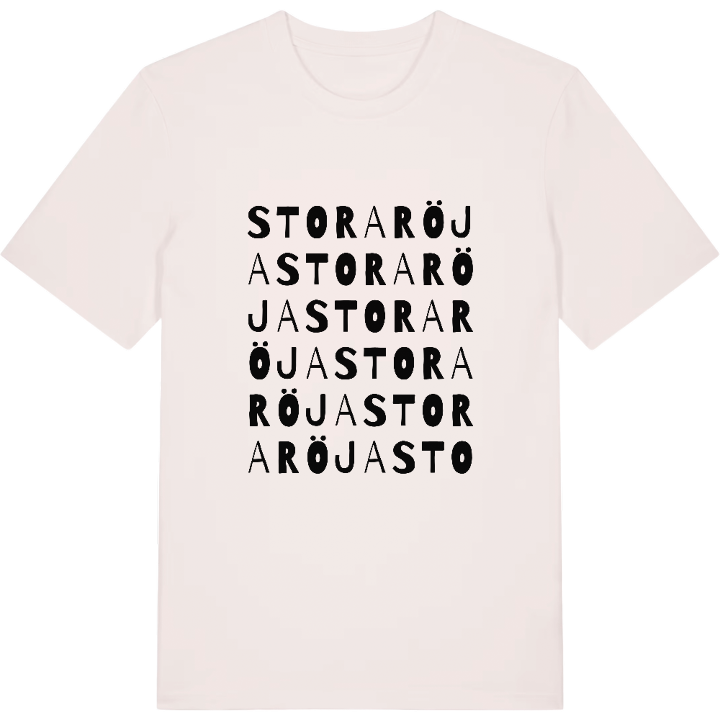 Stora Röja ordlek t-shirt – t-shirt från PinShirt