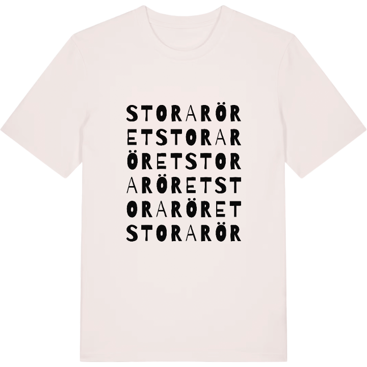 Stora röret ordlek t-shirt – t-shirt från PinShirt