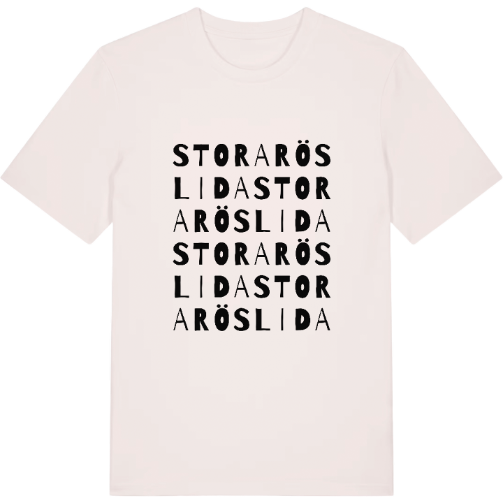 Stora Röslida ordlek t-shirt – t-shirt från PinShirt