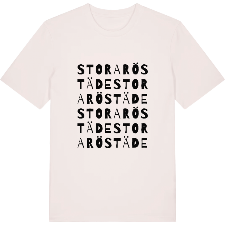 Stora Röstäde ordlek t-shirt – t-shirt från PinShirt