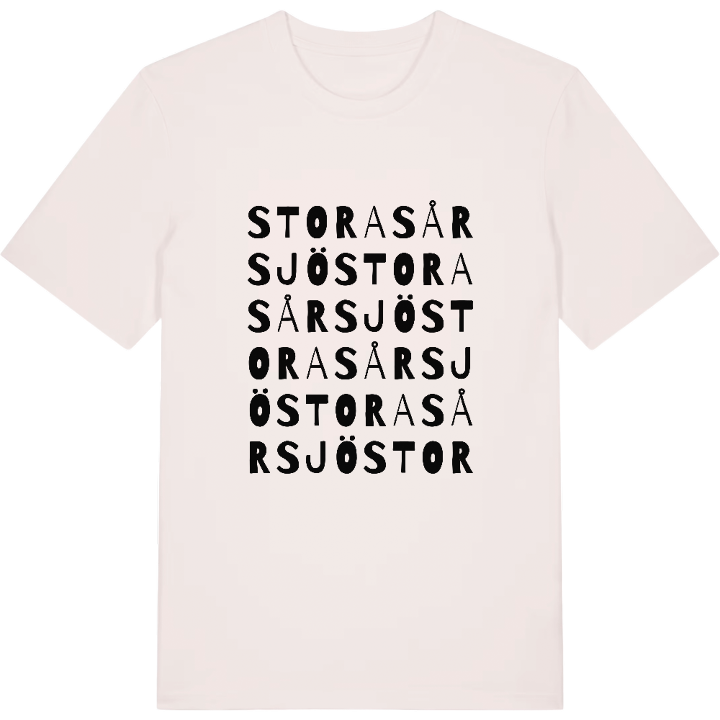 Stora Sårsjö ordlek t-shirt – t-shirt från PinShirt