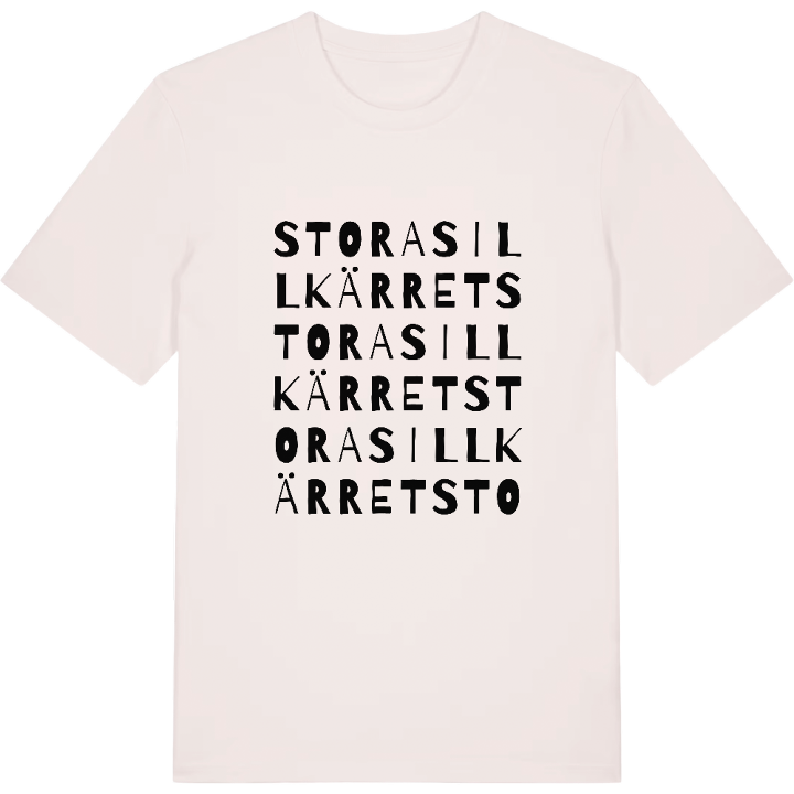 Stora Sillkärret ordlek t-shirt – t-shirt från PinShirt