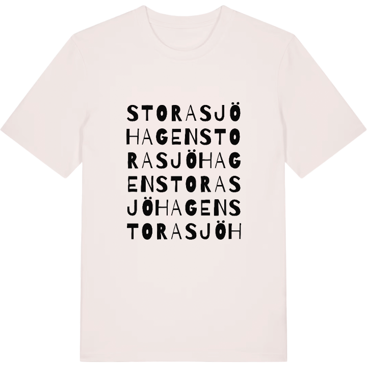 Stora Sjöhagen ordlek t-shirt – t-shirt från PinShirt