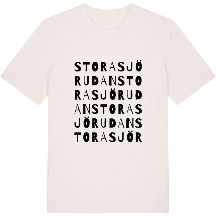 Stora Sjörudan ordlek t-shirt – t-shirt från PinShirt