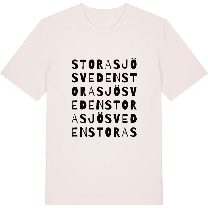 Stora Sjösveden ordlek t-shirt – t-shirt från PinShirt