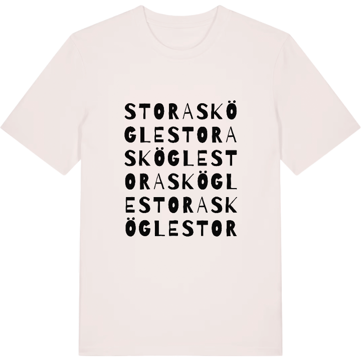 Stora Skögle ordlek t-shirt – t-shirt från PinShirt