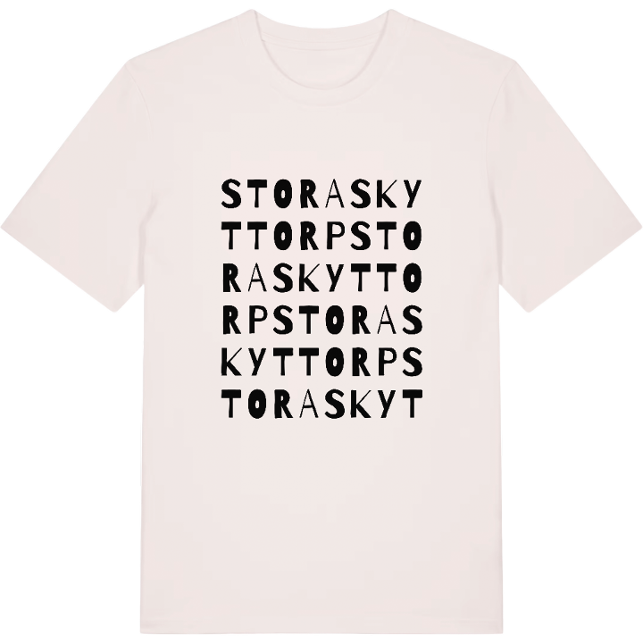 Stora Skyttorp ordlek t-shirt – t-shirt från PinShirt