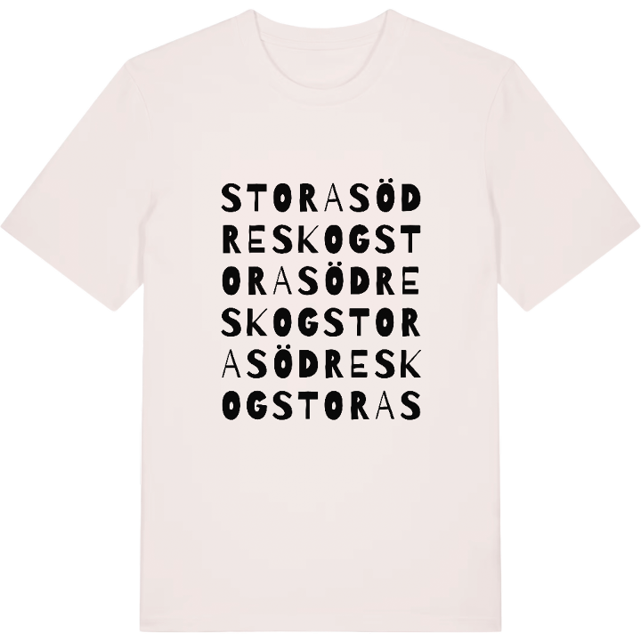 Stora Södreskog ordlek t-shirt – t-shirt från PinShirt