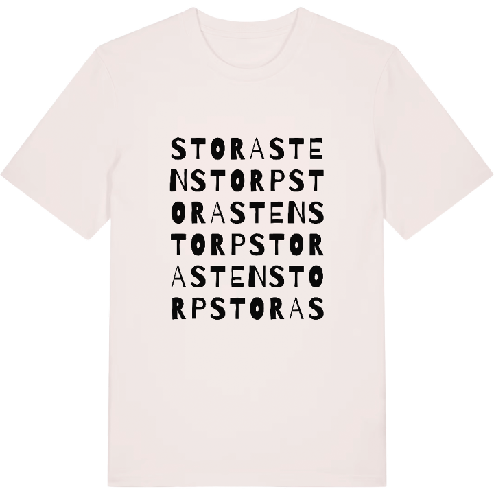Stora Stenstorp ordlek t-shirt – t-shirt från PinShirt