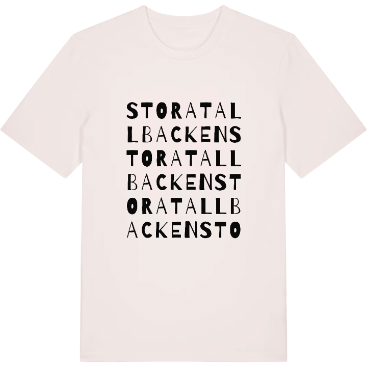 Stora Tallbacken ordlek t-shirt – t-shirt från PinShirt