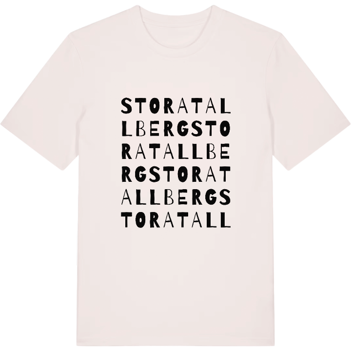 Stora Tallberg ordlek t-shirt – t-shirt från PinShirt