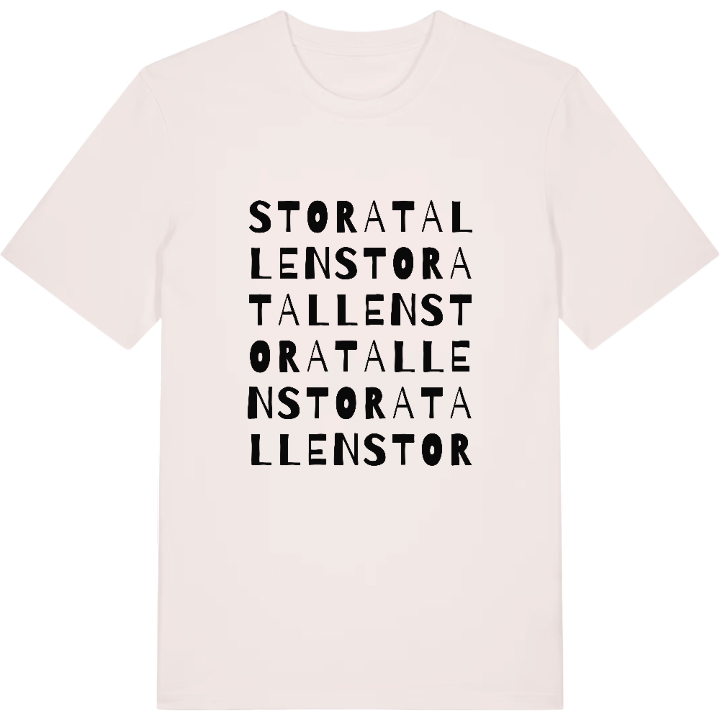 Stora Tallen ordlek t-shirt – t-shirt från PinShirt