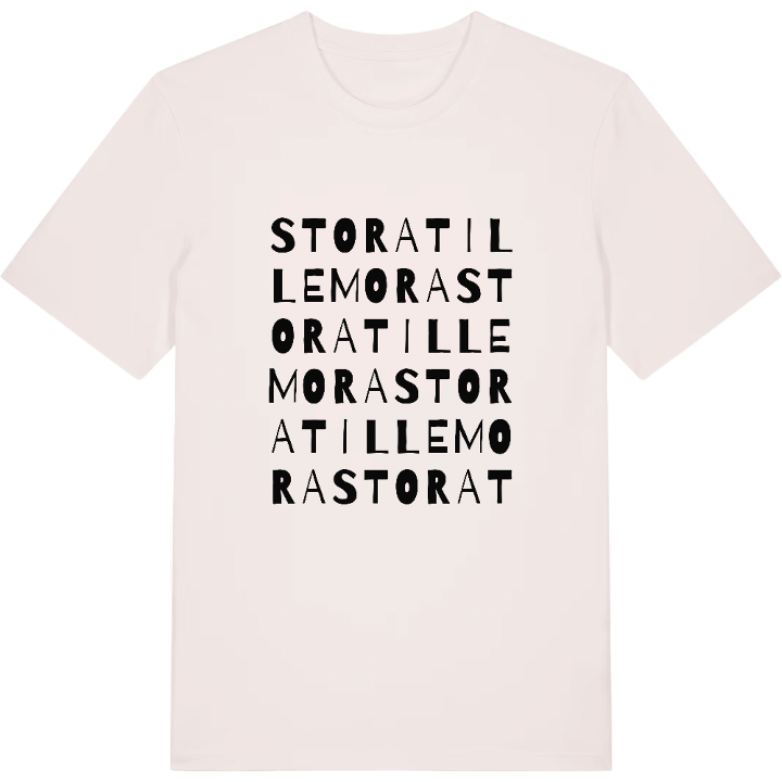 Stora Tillemora ordlek t-shirt – t-shirt från PinShirt
