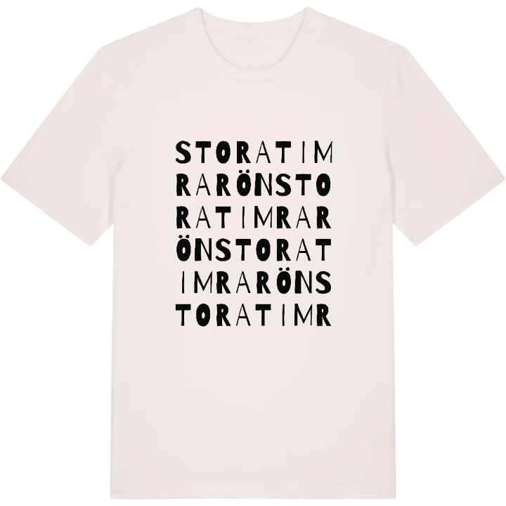 Stora Timrarön ordlek t-shirt – t-shirt från PinShirt