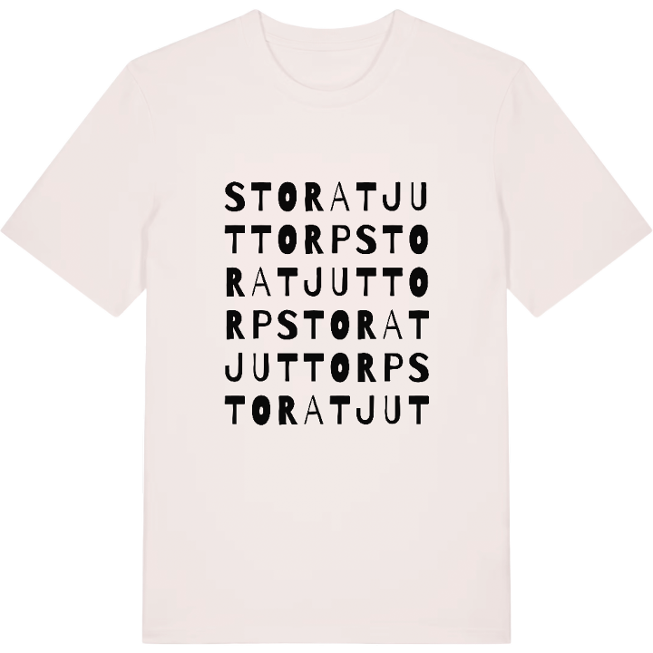 Stora Tjuttorp ordlek t-shirt – t-shirt från PinShirt