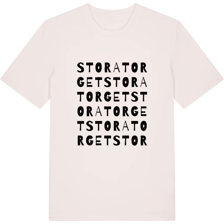 Stora torget ordlek t-shirt – t-shirt från PinShirt