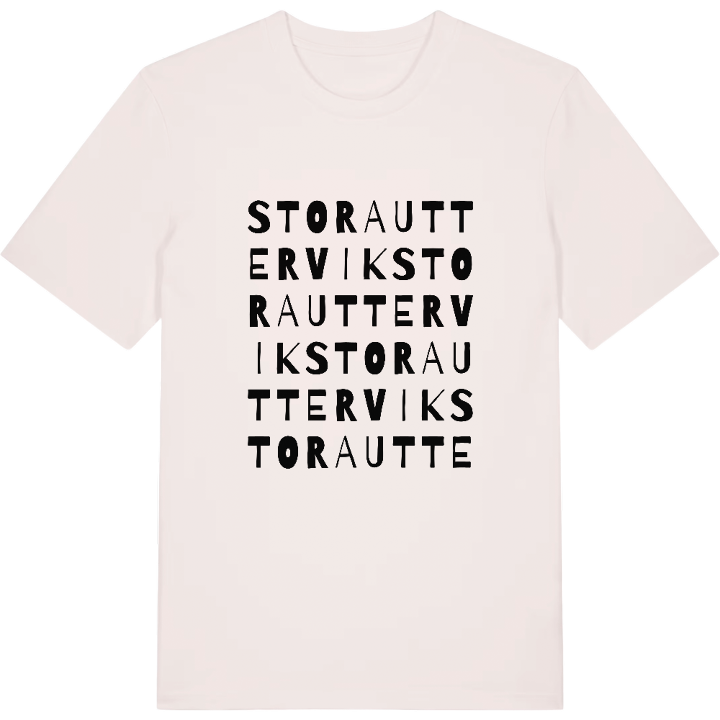 Stora Uttervik ordlek t-shirt – t-shirt från PinShirt