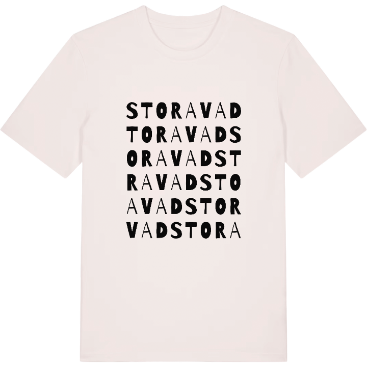 Stora Vad ordlek t-shirt – t-shirt från PinShirt