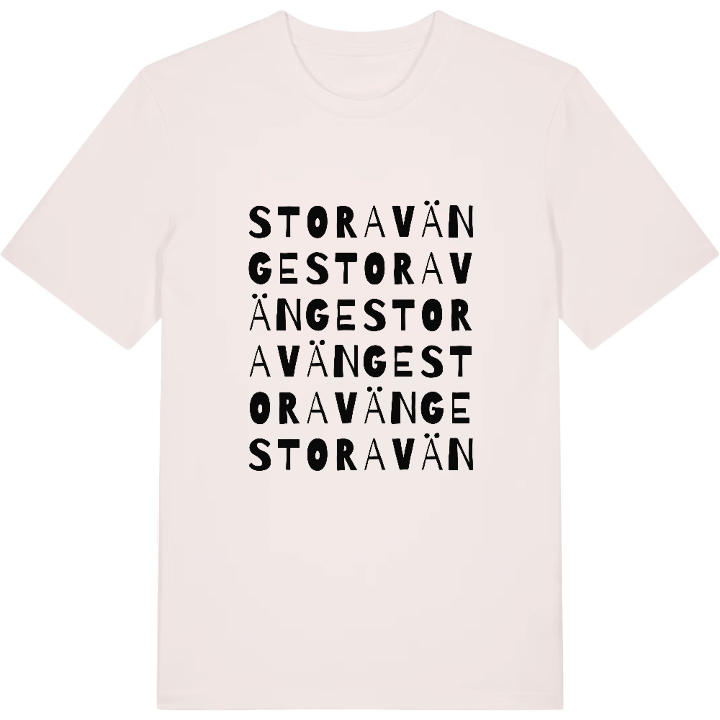 Stora Vänge ordlek t-shirt – t-shirt från PinShirt