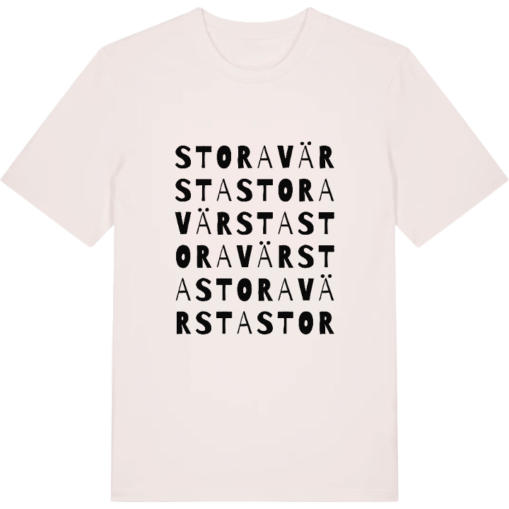 Stora Värsta ordlek t-shirt – t-shirt från PinShirt