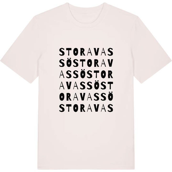 Stora Vassö ordlek t-shirt – t-shirt från PinShirt