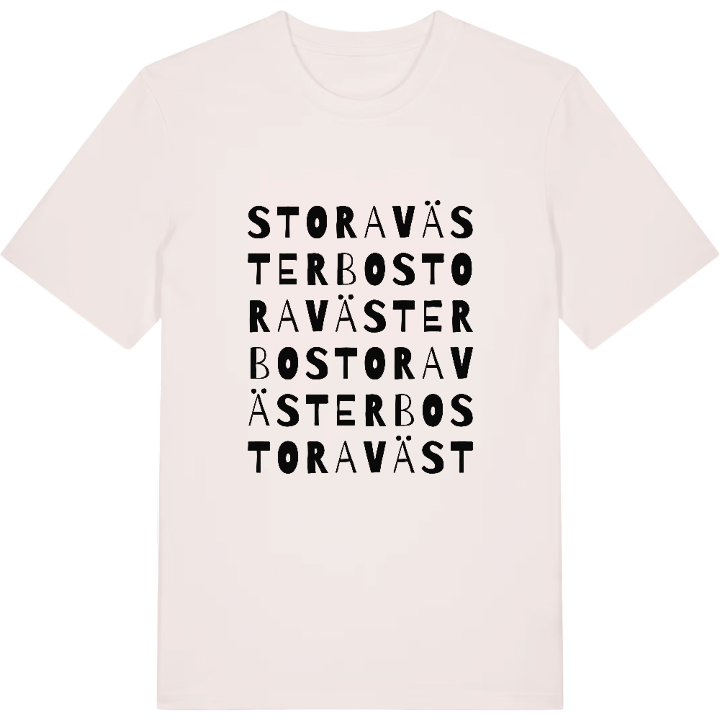 Stora Västerbo ordlek t-shirt – t-shirt från PinShirt