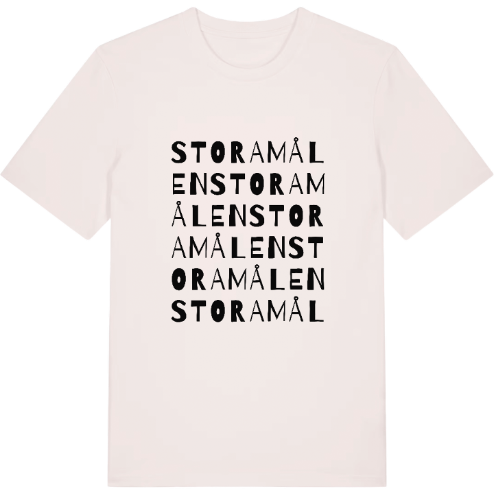 Storamålen ordlek t-shirt – t-shirt från PinShirt