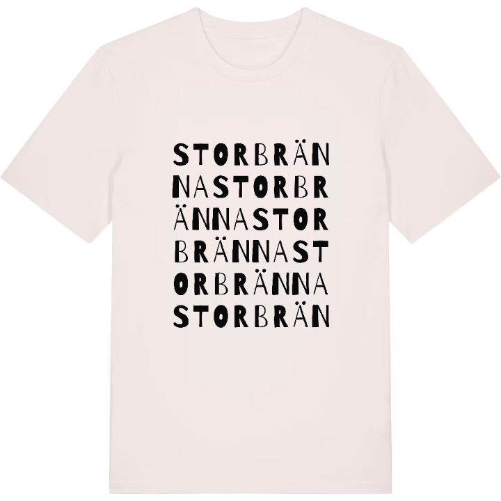 Storbränna ordlek t-shirt – t-shirt från PinShirt