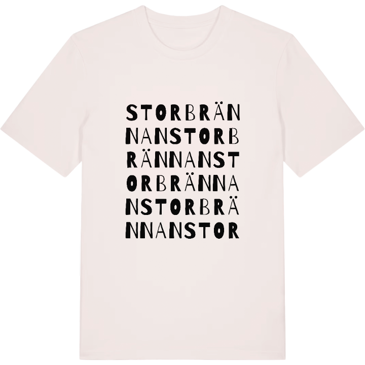 Storbrännan ordlek t-shirt – t-shirt från PinShirt