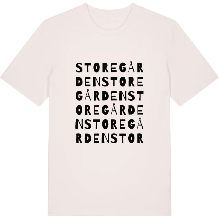 Storegården ordlek t-shirt – t-shirt från PinShirt