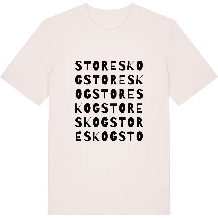 Storeskog ordlek t-shirt – t-shirt från PinShirt