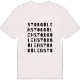 Storgölen ordlek t-shirt