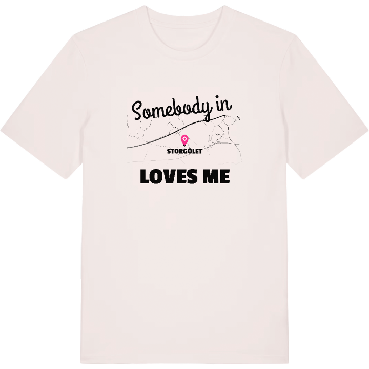 Någon i Storgölet älskar mig t-shirt – t-shirt från PinShirt