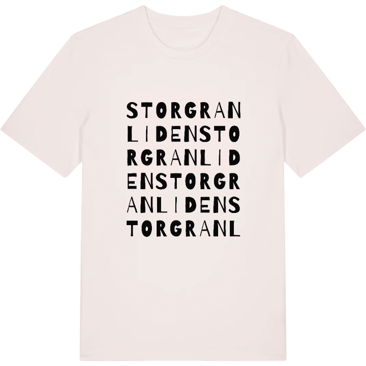 Storgranliden ordlek t-shirt – t-shirt från PinShirt