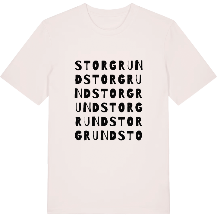 Storgrund ordlek t-shirt – t-shirt från PinShirt