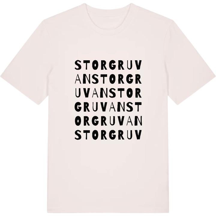 Storgruvan ordlek t-shirt – t-shirt från PinShirt
