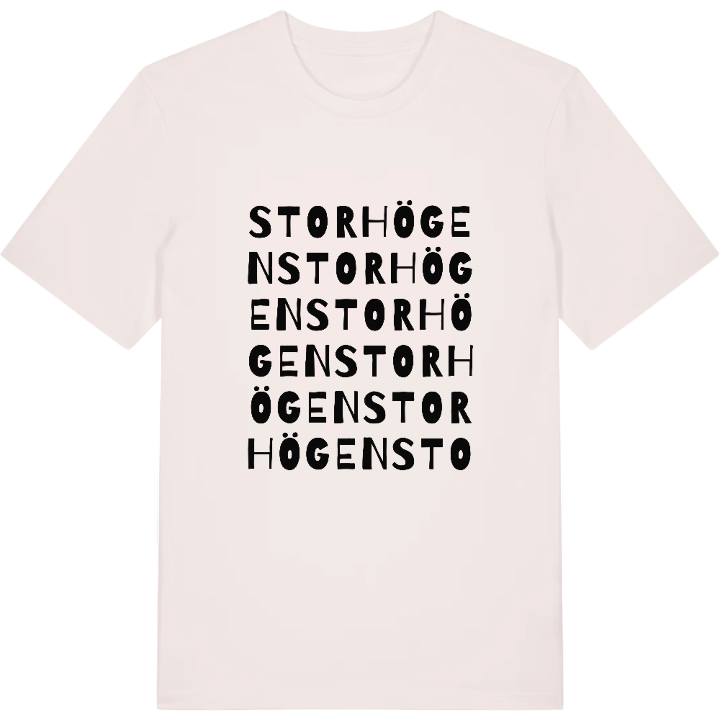 Storhögen ordlek t-shirt – t-shirt från PinShirt