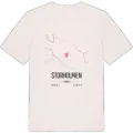 Storholmen karta t-shirt