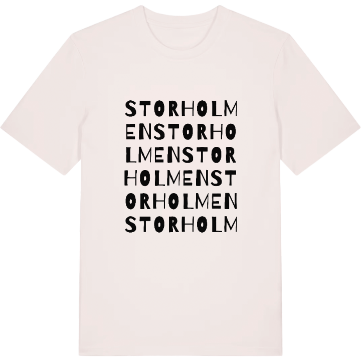 Storholmen ordlek t-shirt – t-shirt från PinShirt