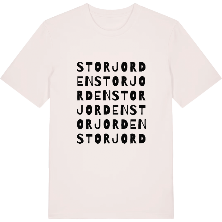 Storjorden ordlek t-shirt – t-shirt från PinShirt