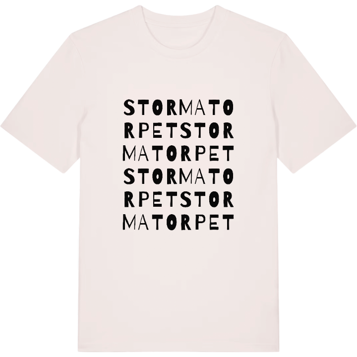 Stormatorpet ordlek t-shirt – t-shirt från PinShirt