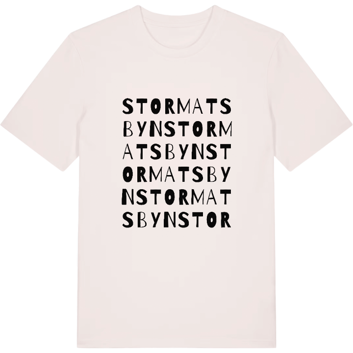 Stormatsbyn ordlek t-shirt – t-shirt från PinShirt