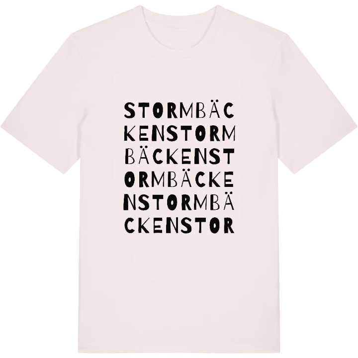 Stormbäcken ordlek t-shirt – t-shirt från PinShirt