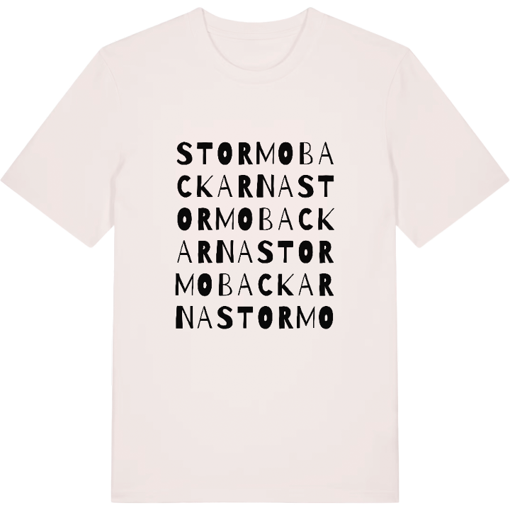 Stormobackarna ordlek t-shirt – t-shirt från PinShirt
