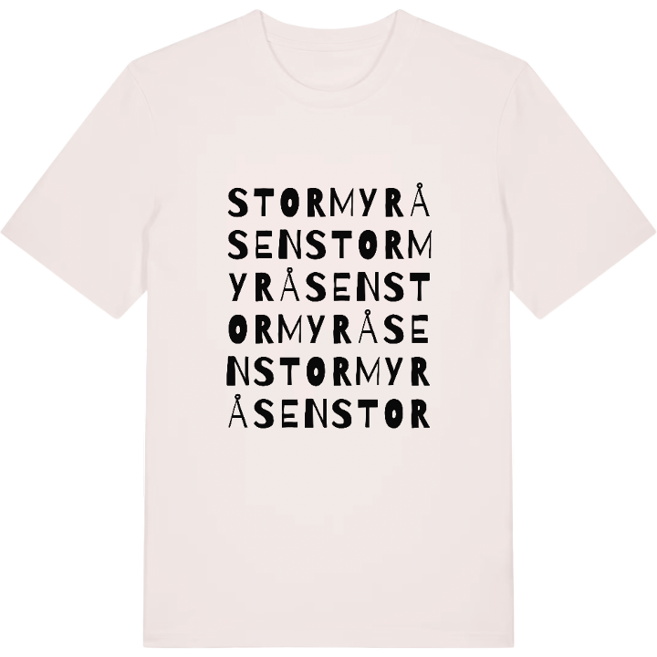 Stormyråsen ordlek t-shirt – t-shirt från PinShirt