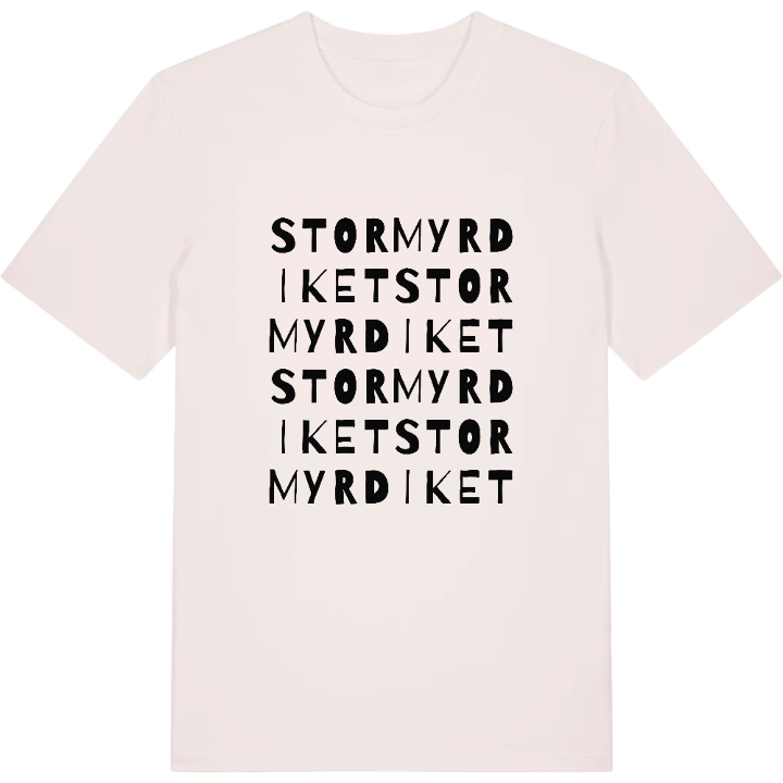Stormyrdiket ordlek t-shirt – t-shirt från PinShirt