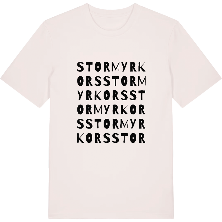 Stormyrkors ordlek t-shirt – t-shirt från PinShirt