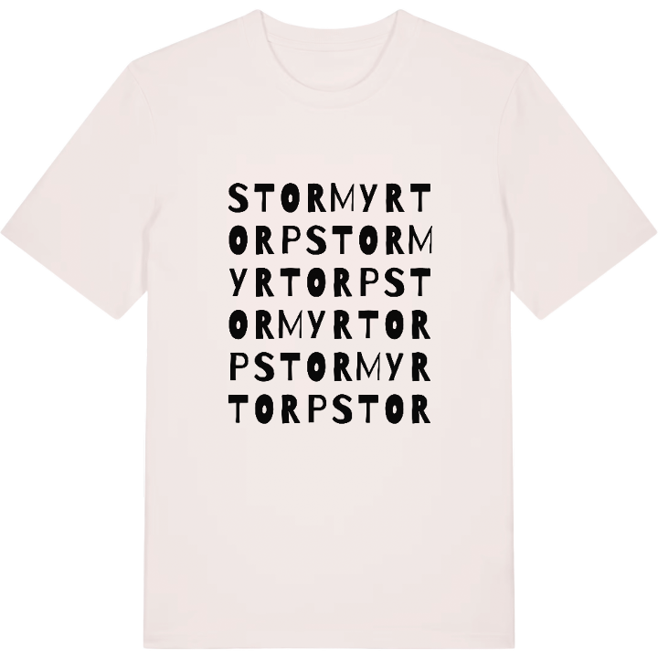 Stormyrtorp ordlek t-shirt – t-shirt från PinShirt